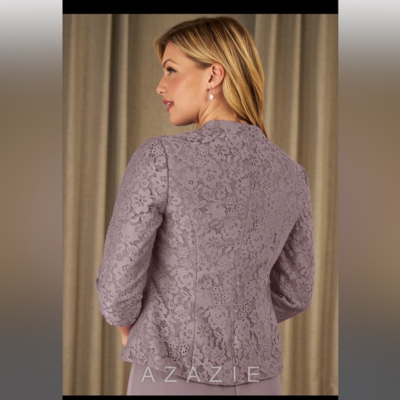 AZAZIE CORNISH MOTHER OF THE BRIDE DRESS WITH JACKET - Picture 4 of 6